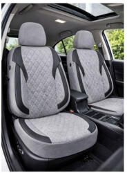  Set huse scaune auto universale XL Premium fractionate, gri-negru, pentru SUV si limuzine (191225-5)