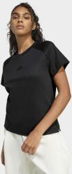 Adidas adidas SOFT LUX Tee M | Femei | Tricouri | Negru | KC8089
