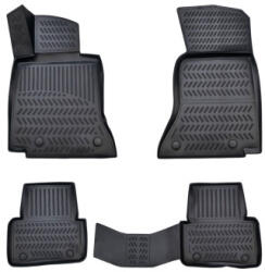  Set covorase cauciuc tip tavita pentru Mercedes Clasa C W206 2021+, negru (191022-35)