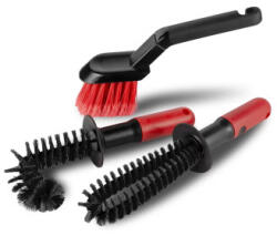  Set 3 perii pentru curatat jante auto, flexibile si cu maner lung (211025-2)