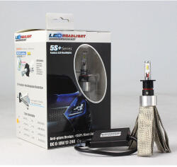  Set becuri LED HB4 (9006) CANBUS 6000K, 12/24V, 25W, IP68 (2 buc) (300616-7)