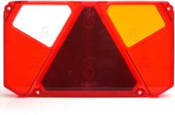 WAS Dispersor lampa spate remorca, reflector rosu galben alb compatibil lampa 916 (932)