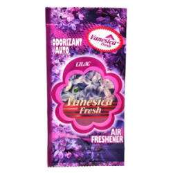  Odorizant auto Vanesica Fresh, parfum liliac, tip plic pentru masina (TCT-2496)