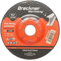  Disc de polizat metal T27 pentru flex 125x6.0x22.23 mm, 12250 rpm (BK77197) (010223-14)