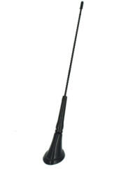  Antena auto ornament 041 universala, 37 cm, culoare neagra (160818-16)