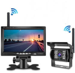  Camera marsarier wireless 12V/24V cu monitor 7 inch, vedere nocturna (CHS-1010) (090823-7)
