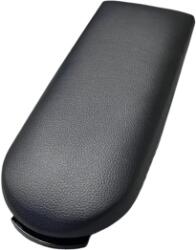  Capac cotiera auto din piele ecologica, negru, cu inchidere integrata (CAP-BAK-1145) (050417-1)