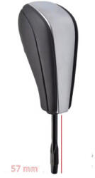  Maner schimbator viteze BMW automata 57 mm, negru-argintiu (E46, E60, E39, E83, E53, E61) (170625-9)