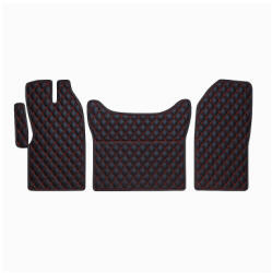  Set covoare auto imitatie piele pentru Iveco Daily V (2014+), model romb MO547273 (060825-7)