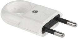 Stecher plat tip Euro alb, 2.5A, IP20, 575W, montaj cu surub (URZ3013)