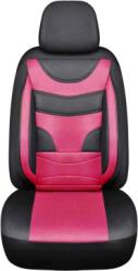  Set huse auto universale 11 piese negru-rosu, pentru scaune fata si spate (HNG1321-3) (040923-21)