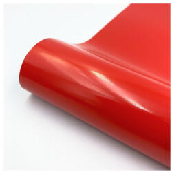  Folie auto caroserie rosu lucios PET Premium, fara bule, 1 m x 1, 52 m (SP009X) (040225-4)