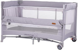 Chipolino Patut pliabil Chipolino Glory cu laterala culisanta cloud (KOSIGL2502CL) - esell