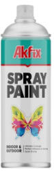  Spray vopsea Akfix argintiu RAL 9006, 400 ml pentru metal, lemn si plastic (120225-4)