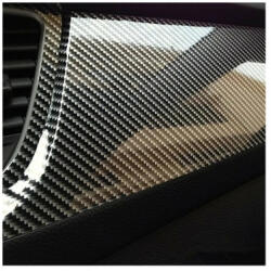  Folie auto autocolanta PET Premium carbon negru 1, 52 x 18 m, anti-bule (170825-8)