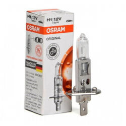  Bec halogen Osram H1 12V 55W P14.5s, 1550 lm, omologare E4 (64150) (050222-5)