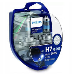  Set 2 becuri auto Philips H7 RacingVision GT200 +200% lumina, 12V 55W (270421-2)