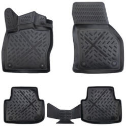  Covorase auto cauciuc tip tavita pentru Seat Leon IV manuala 2021+ (set 4) A80-X165 (201022-105)