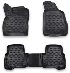  Set covorase cauciuc tip tavita pentru Citroen Nemo 2010+, 4 bucati, negru (171022-33)