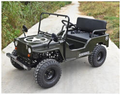  Mini Jeep off-road 125cc, 7.5 CP, 3 viteze cu marsarier (JW1101-125) (220126-1)