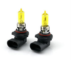  Set 2 becuri halogen HB3/9005 12V 55W galben pentru far auto (280318-5)