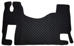  Covor cabina din imitatie piele pentru Mercedes Actros MP3, podea plata, automata, negru-rosu (080923-9)