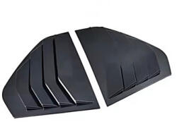 Ornamente grila protectie geam spate VW Golf 8 (MK8) Hatchback 2019-, Piano Black (080825-14)
