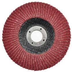  Disc lamelar abraziv 125 mm P120 pentru slefuire metal si lemn, YT-07988 (120624-3)