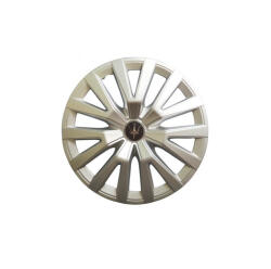  Set 4 capace roti Evo argintii 15 inch pentru jante otel, ABS (WD0-3SL-15) (290923-22)
