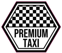  Abtibild Premium Taxi din Oracal pentru geam si caroserie, 9 x 7, 5 cm (080823-9)