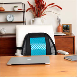  Husa racoritoare pentru spatar cu gel integrat, suport lombar ergonomic FS-1818 (140125-11)