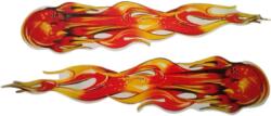  Set abtibilduri auto tip cometa 70x15 cm, PVC autoadeziv, 2 buc (DZ-3) (TCT-2190)