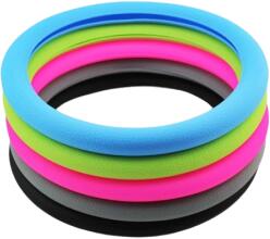  Husa volan din silicon marimea M (38 cm), antiderapanta, culori diverse - S01 (310824-13)