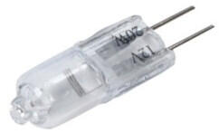  Bec halogen G4 12V 20W, lumina alb cald 420 lm, sticla transparenta (011122-17)