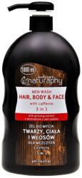 Naturaphy Sampon si gel de dus pentru barbati cu cofeina NATURAPHY 1000 ML