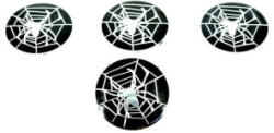  Set ornamente pentru capace jante auto 5 cm, ABS negru, 4 buc (LGT-001) (160817-12)