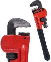 BLACK Csőfogó Kulcs 12″ - Erős Acél Csőfogó Recézett Pofával, Extra Fogás Makacs Csavarokhoz (17000)