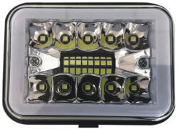  Proiector LED 20W cu stroboscop si Angel Eyes alb, 12/24V (SPT301-201) (030321-3)