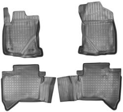  Covorase auto din cauciuc tip tavita pentru Toyota Hilux 2015+ (set 4, negru) (111119-21)