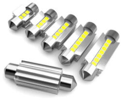  Set becuri LED sofit 36mm Canbus 6SMD 3030, 12V, lumina alba (300719-1)
