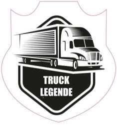  Abtibild Truck Legende pentru camion, autocolant ORACAL, 19, 5 cm (291022-2)