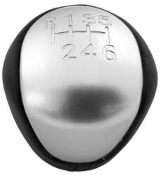  Nuca schimbator 6 viteze negru-crom pentru Hyundai/Kia (Elantra, i30, Cerato) (230823-20)