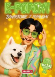Martel Kolorowanka z naklejkami K-popowi Bohaterowie z pupilami