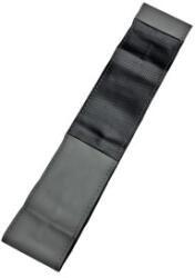  Husa volan din piele perforata, marimea M, gri/negru (OEM) Cod 4C388 (150621-8)