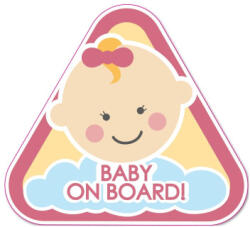  Abtibild auto „Baby on Board din vinil ORACAL, 16 cm, TAG 045 T3 (160823-1)