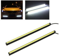  Set lumini de zi LED DRL COB albe 20, 5 cm, montaj universal, 2 buc (S01) (TCT-3198)