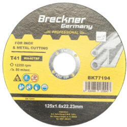  Disc flex pentru taiere si polizare inox T41 125x1.6x22.23 mm BK77194 (231222-16)