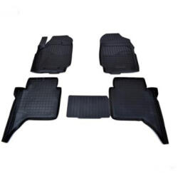 Covoare auto din cauciuc tip tavita pentru Ford Ranger 2011+ (set 4) negru (061119-39)