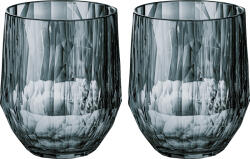 Koziol Cești Club No. 23 200 ml, gri transparent, 2 buc (4488540) Pahar
