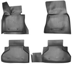  Set covorase auto din cauciuc tip tavita pentru BMW X6 F16 (2014-2019), negru (011119-19)